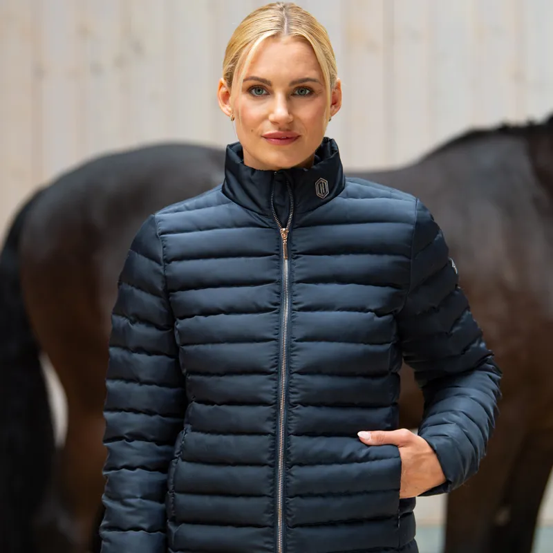 Eskadron Ladies Quilted Jacket Fanatics AW23 - Navy-3